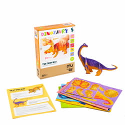 Galeria - zdjęcie nr. 5 - Tekturynki Ekopuzzle przestrzenne Dinozaury MUDUKO
