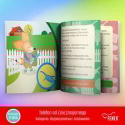 Galeria - zdjęcie nr. 2 - Telefon od (nie)znajomego. Bezpieczeństwo w sieci. Przygody Fenka