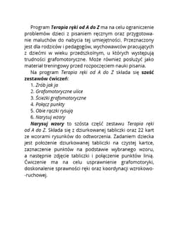 Galeria - zdjęcie nr. 2 - Terapia ręki od A do Z narysuj wzory