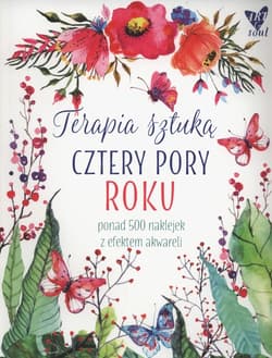 Terapia sztuką Cztery pory roku ponad 500 naklejek z efektem akwareli