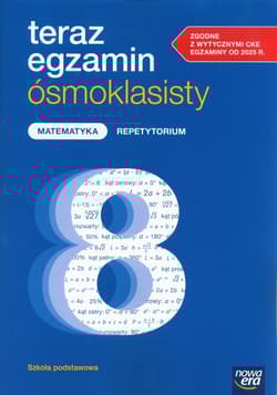 Teraz egzamin ósmoklasisty Matematyka Repetytorium Szkoła podstawowa - Janowicz Jerzy