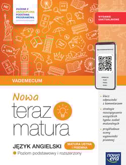 Teraz matura 2025-2026 Język angielski Vademecum zakres podstawowy i rozszerzony