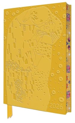 Terminarz 2026 A5 Pocałunek Gustav Klimt