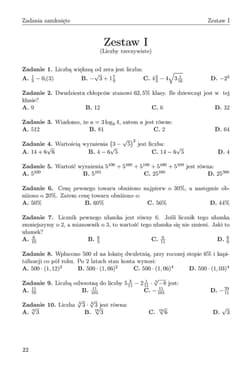 Galeria - zdjęcie nr. 4 - Testy maturalne matematyka 2015 poziom podstawowy 2021