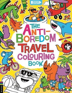 The Anti-Boredom Travel Colouring Book - Chris Dickason