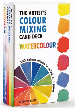The Artist's Colour Mixing Card Deck. Watercolour - Julie Collins