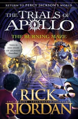 The Burning Maze. The Trials of Apollo (Book 3) wer. angielska - Rick Riordan