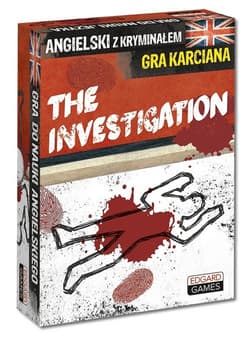 The Investigation Angielski z kryminałem Gra karciana - Katarzyna Widomwska, Zakaszewska Patrycja