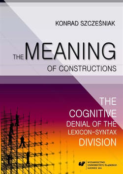 The Meaning of Constructions - Konrad Szcześniak