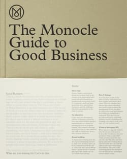The Monocle Guide to Good Business wer. angielska - Monocle