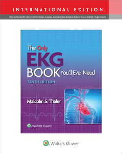 The Only EKG Book You'll Ever Need wer. angielska - Malcolm S. Thaler