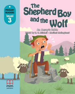 The Shepherd Boy and the Wolf Książka z płytą CD - An Aesop's fable