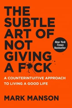 The Subtle Art of Not Giving a F*ck wer. angielska