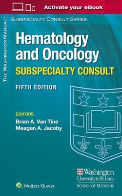 The Washington Manual Hematology and Oncology Subspecialty Consult - Van Tine Brian A.