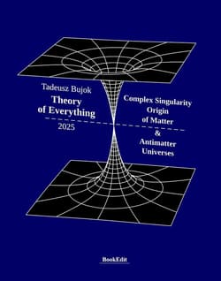 Theory of Everything. Complex Singularity Origin of Matter & Antimatter Universes - Tadeusz Bujok