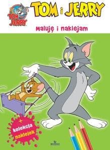 Tom i Jerry Maluję i naklejam