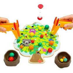 Top Bright Drewniana gra Montessori jabłuszka