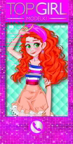 Top Girl Modelki Książeczka telefon - Jul Łyskawa