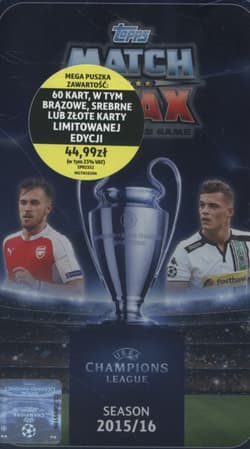 Topps Match Attack Liga mistrzów Mega puszka