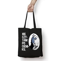 Torba bawełniana - Nie czytam po ciemku