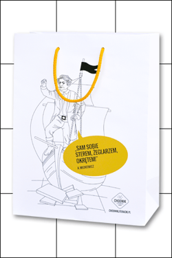 Torba z Mickiewiczem (średnia). Na prezenty rozmaite 