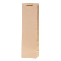 Torebka na butelkę kraft 90g 9x37x8cm ROZETTE