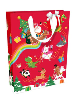 Torebka prezentowa Boże Narodzenie XL - Santa...