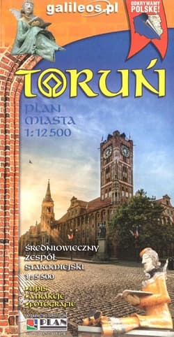 Toruń, Kujawy, Ziemia Chełmińska - mapa - Praca zbiorowa