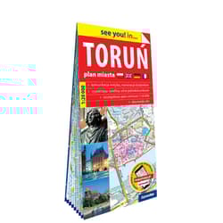 Toruń plan miasta 1:20 000 papier 2023 - Opracowanie Zbiorowe