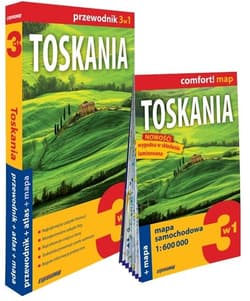 Toskania 3w1: przewodnik + atlas + mapa - Kamila Kowalska