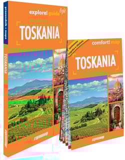 Toskania light: przewodnik + mapa w.2025 - Praca zbiorowa