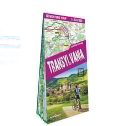 Transylvania adventure map 1:250 000 laminat 2024 - Opracowanie Zbiorowe