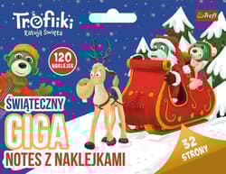 Trefiliki Ratują Święta. Świąteczny Notes z Naklejkami - Martyna Jelonek