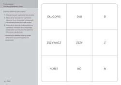 Galeria - zdjęcie nr. 3 - Trening pamięci ćwiczenia trzyetapowe słowa