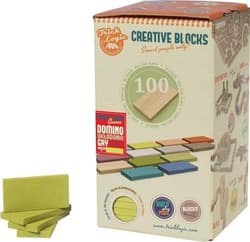 Trick Logic Kreatywne płytki Zestaw dodatkowy 100 elementów Seledyn