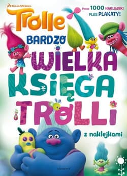 Trolle Bardzo wielka księga trolli z naklejkami