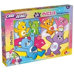 Troskliwe misie puzzle dwustronne m-plus 48el