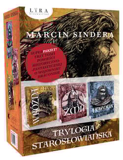 Trylogia starosłowiańska Wróżda / Żmij / Pożoga Pakiet - Marcin Sindera