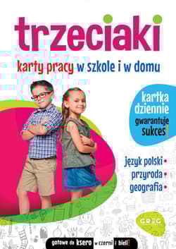 Trzeciaki. Karty pracy w szkole i w domu - Kurdziel Marta