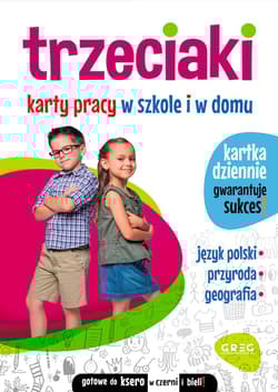 Trzeciaki. Karty pracy w szkole i w domu - Kurdziel Marta