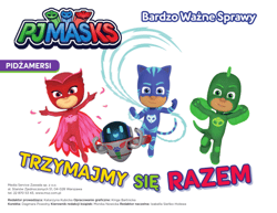 Trzymajmy się razem. Pidżamersi. Bardzo ważne sprawy - Opracowanie Zbiorowe