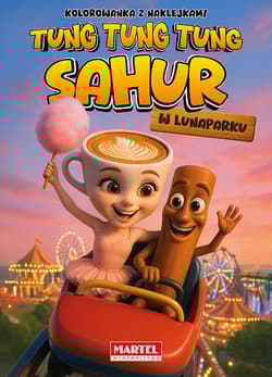 Tung Tung Sahur w lunaparku + naklejki - Agata Niemirska