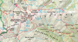 Galeria - zdjęcie nr. 4 - Turkey the Highest Peakstrekking map 1:100 000 laminat