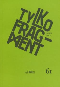 Tylko fragment Dramaturgia Mieczysława Piotrowskiego - Joanna Jopek