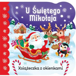 U Świętego Mikołaja. Książeczka z okienkami - Berry-Byrd Holly