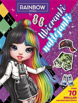 Ubieranki naklejanki Rainbow High - Praca zbiorowa
