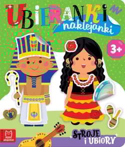 Ubieranki naklejanki. Stroje i ubiory - Agata Kaczyńska