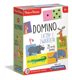 Uczę się Bawiąc Domino Liczby i zwierzęta