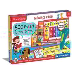 Uczę się bawiąc. Mówiące Pióro 500 pytań - Litery
