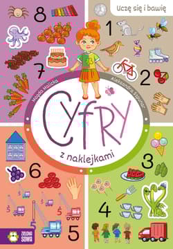 Uczę się i bawię Cyfry z naklejkami - Magda Malicka